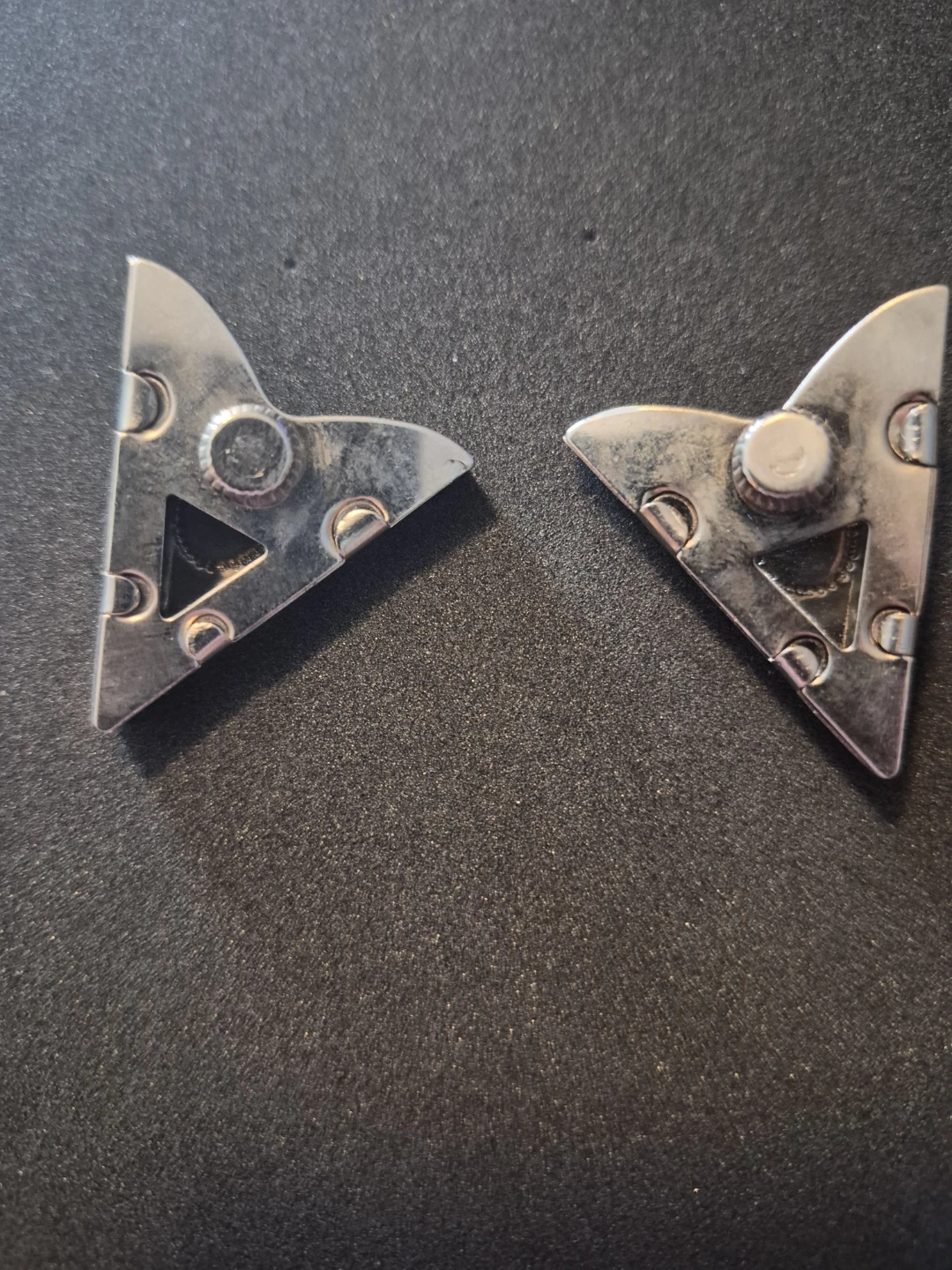 Vintage Turquoise Triangle Collar Stays - photo 2
