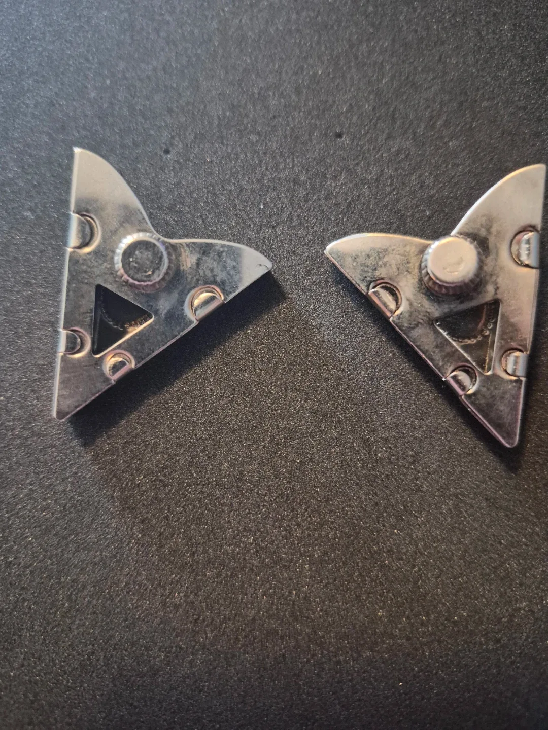 Vintage Turquoise Triangle Collar Stays - photo 2