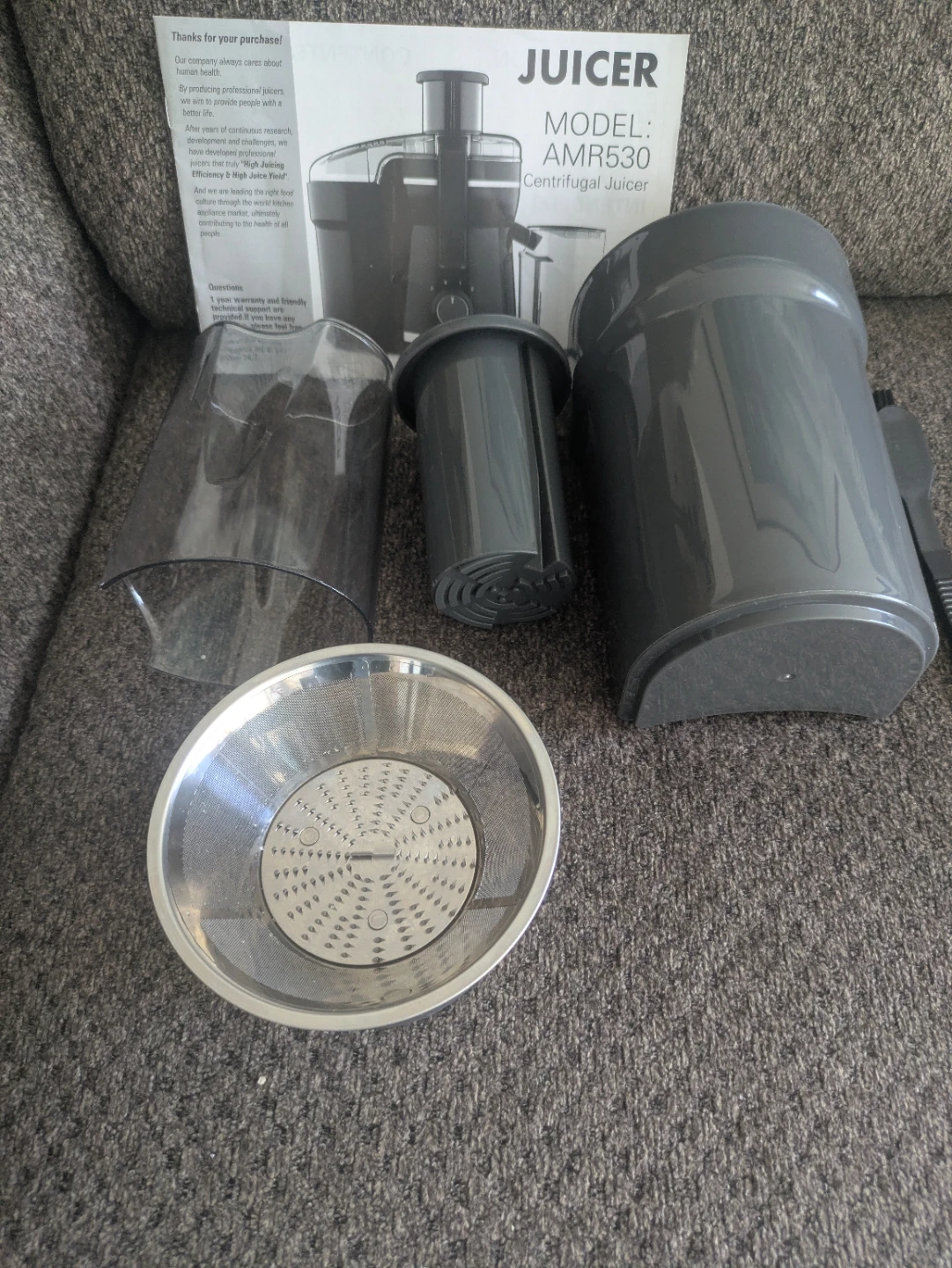 Centrifugal Juicer - parts AMR530