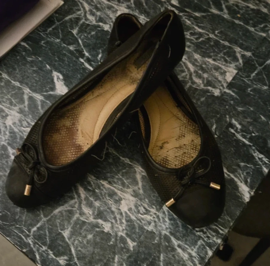 GEOX Black Ballet Flats