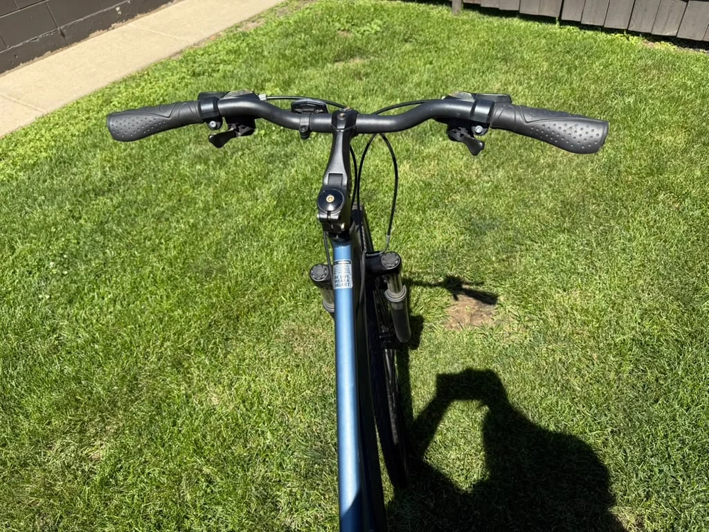 Pacific Cycle Blue Hybrid Bike - photo 3