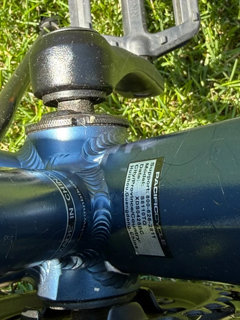 Pacific Cycle Blue Hybrid Bike - photo 5