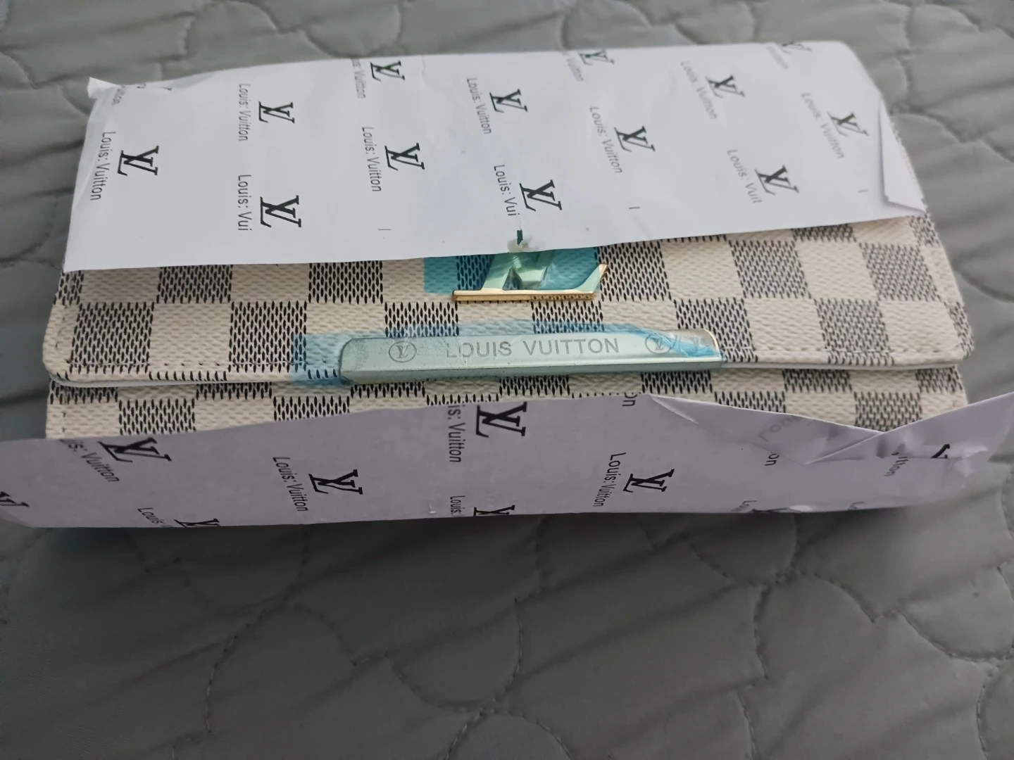 Louis Vuitton Damier Azur Wallet