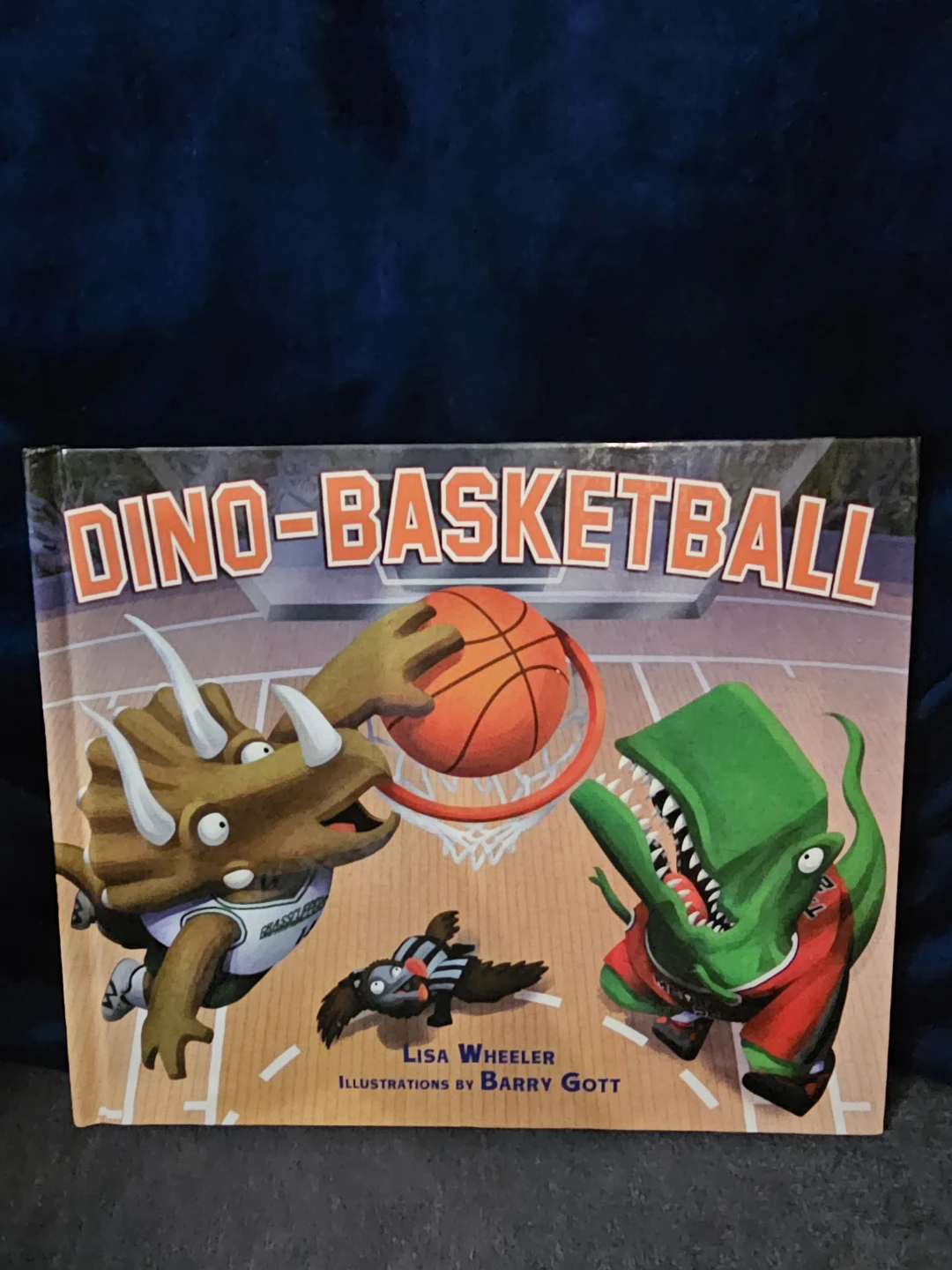 Dino-Basketball by Lisa Wheeler Book
