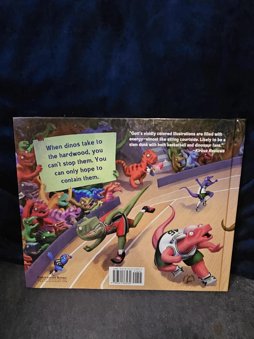 Dino-Basketball by Lisa Wheeler Book - photo 2