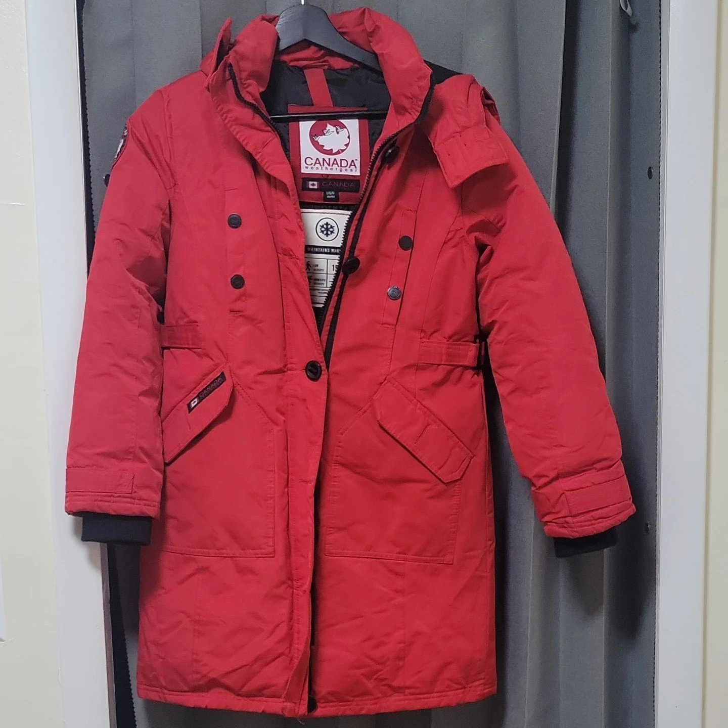 Canada Weathergear Red Winter Coat