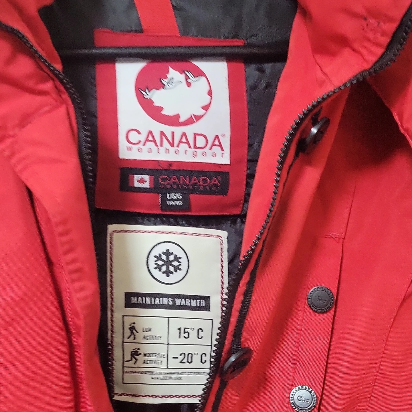 Canada Weathergear Red Winter Coat - photo 4