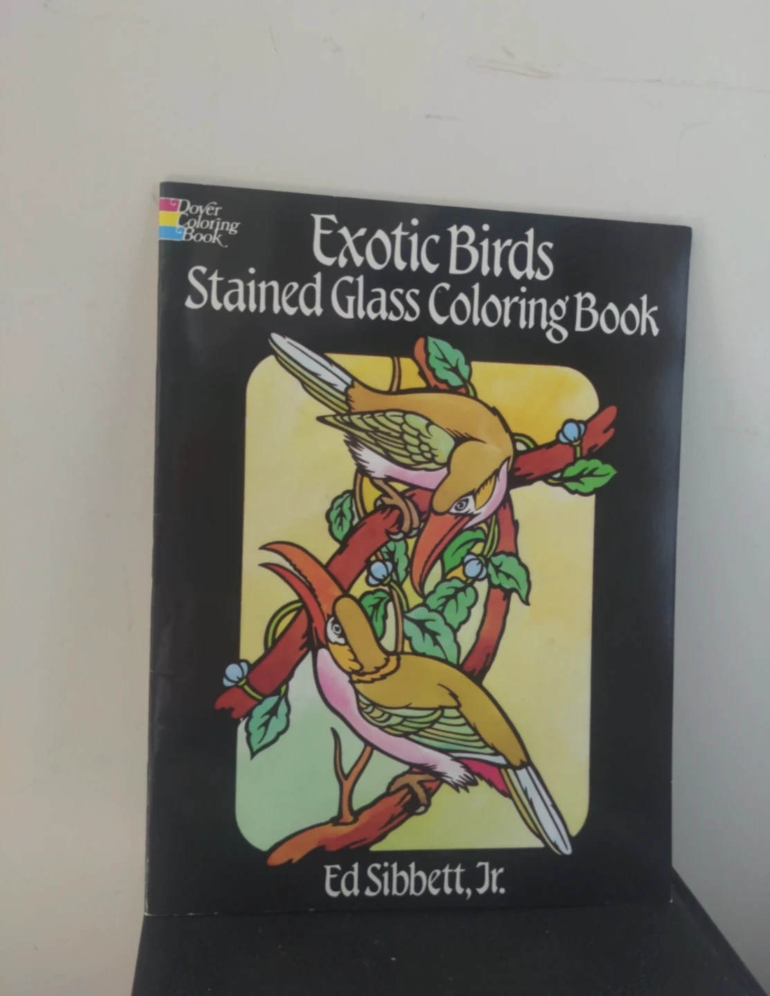 New Dover Exotic Birds Stained Glass Coloring Book - photo 2