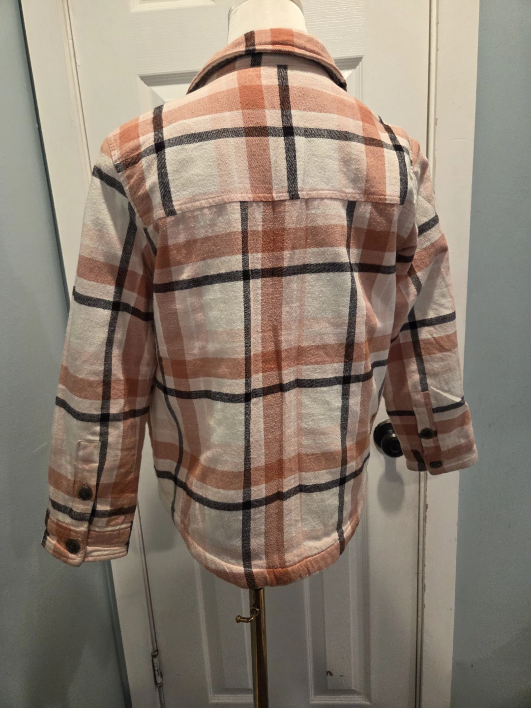 Wonder Nation Plaid Shacket Jacket - photo 3