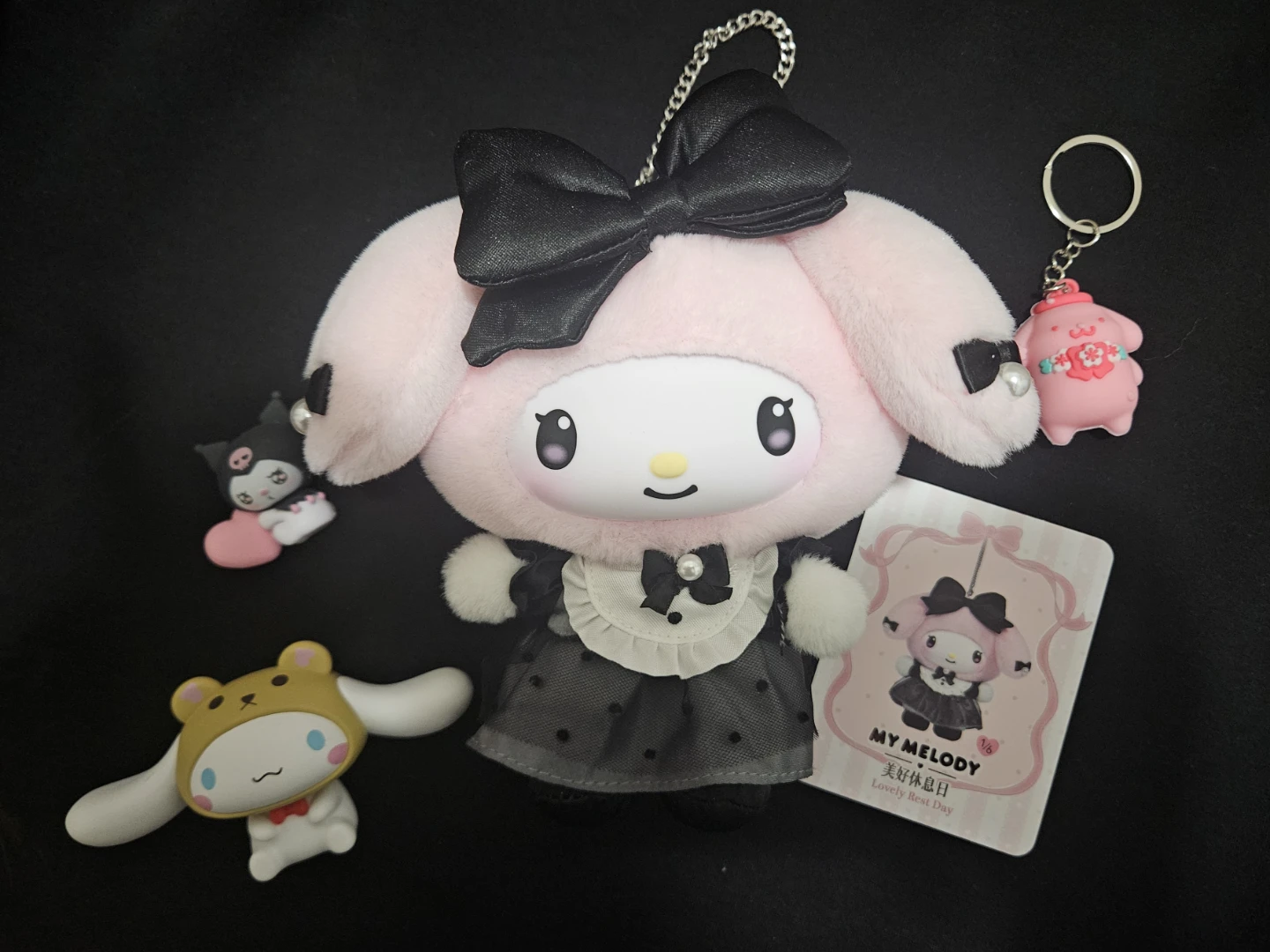 Sanrio My Mellody TOPTOY gacha +a trinkets