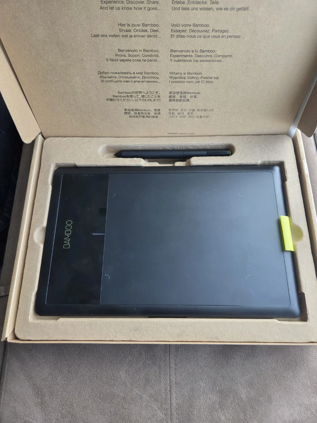 Wacom Bamboo Connect Pen Tablet CTL-470/K - photo 2