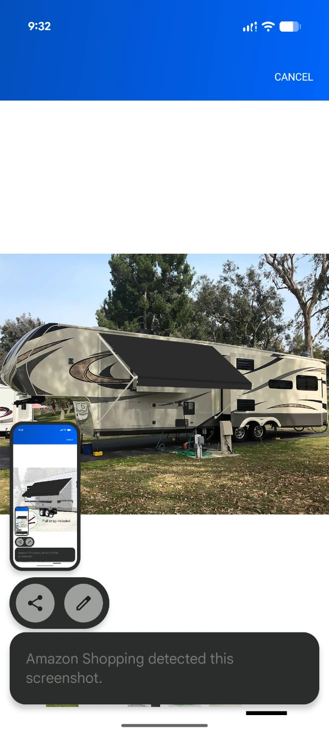 16' RV Awning - Black - photo 5