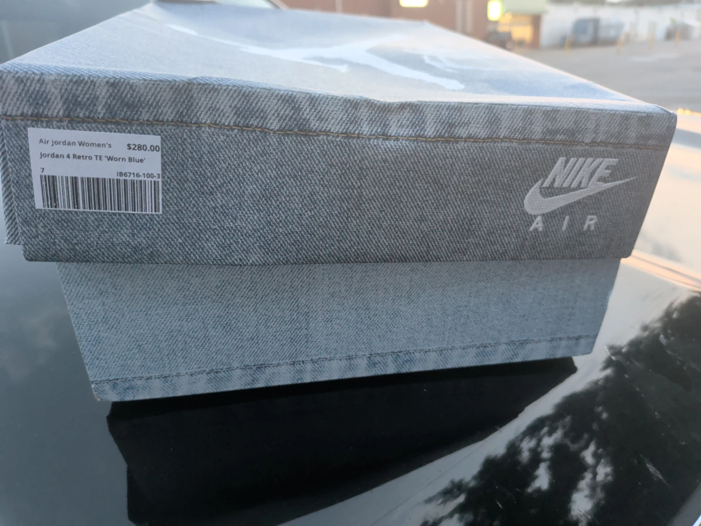 Jordan 4 Retro Tex Denim Women's Super Rare.Brand New - photo 2