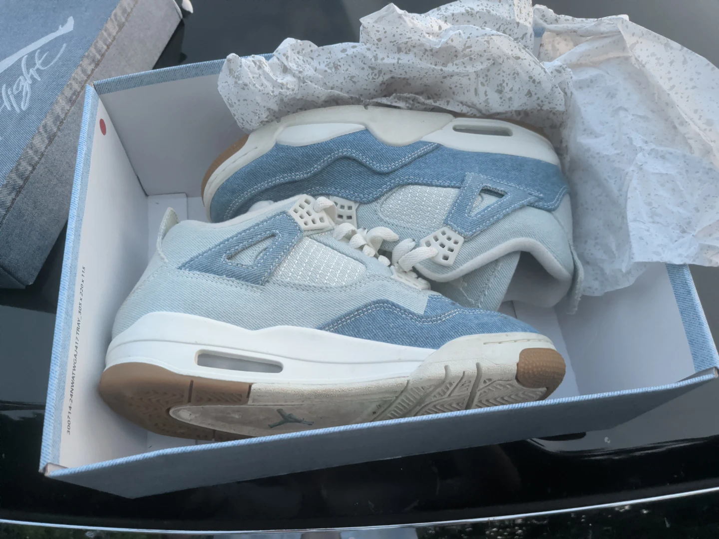 Jordan 4 Retro Tex Denim Women's Super Rare.Brand New - photo 3