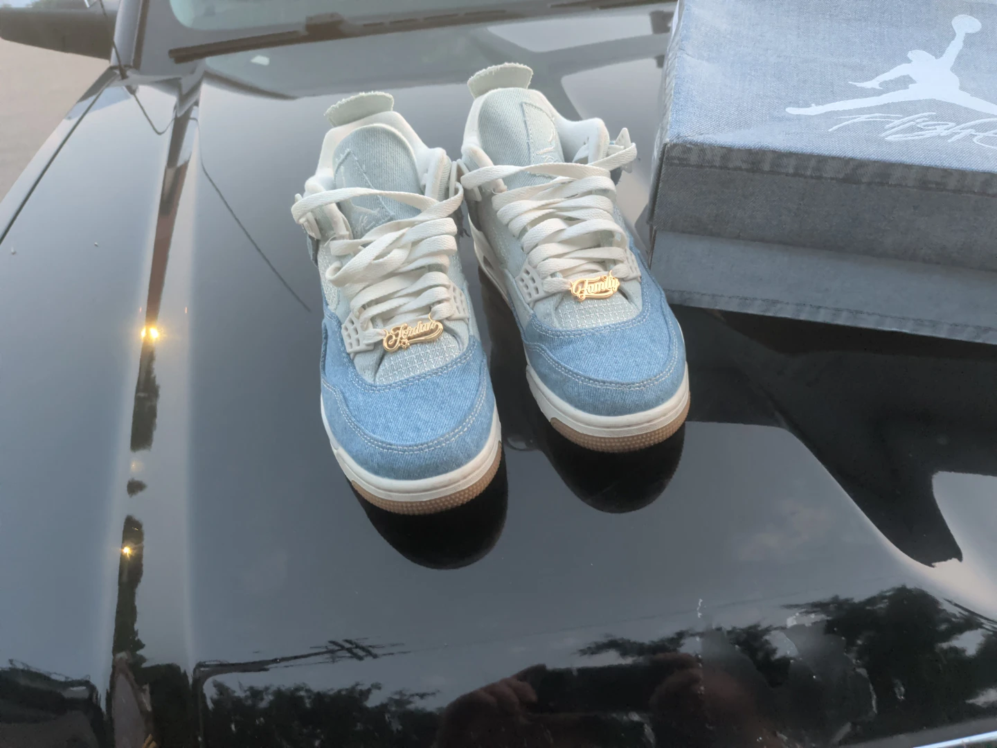 Jordan 4 Retro Tex Denim Women's Super Rare.Brand New - photo 4