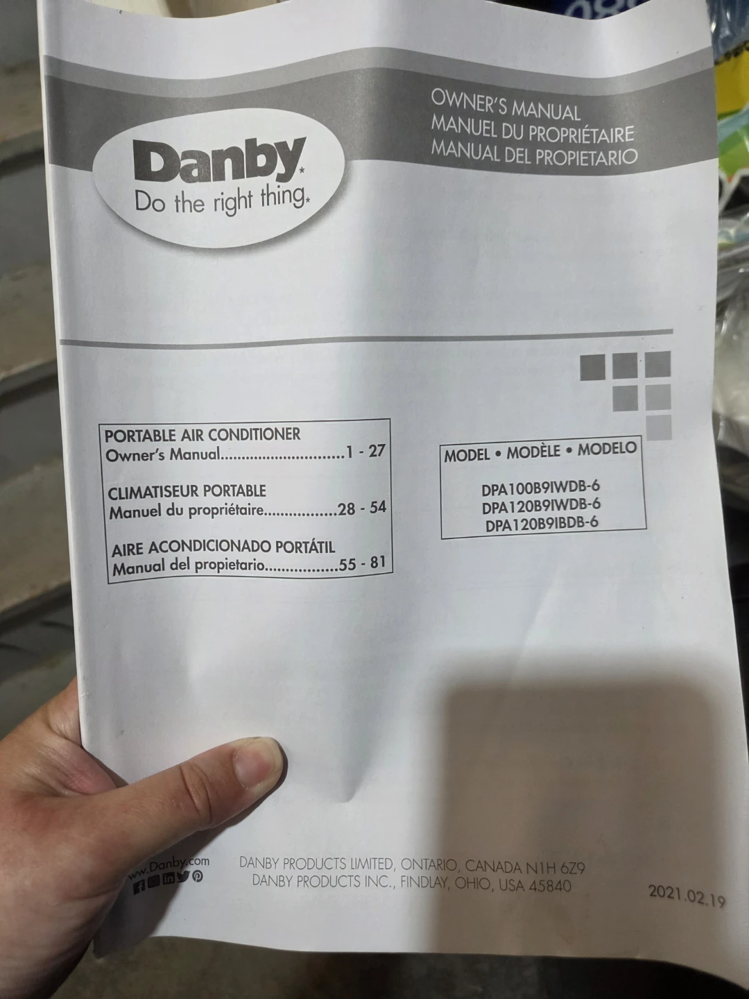 Danby Portable Air Conditioner - photo 5
