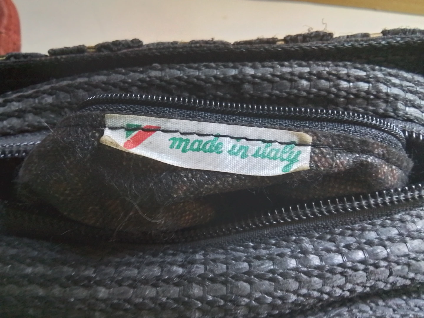 Creazioni Alma Black Woven Crossbody Bag - photo 4