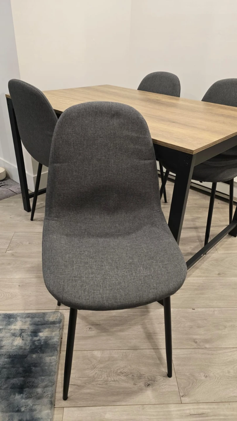 Dining Table and 4 Chairs Set - photo 3
