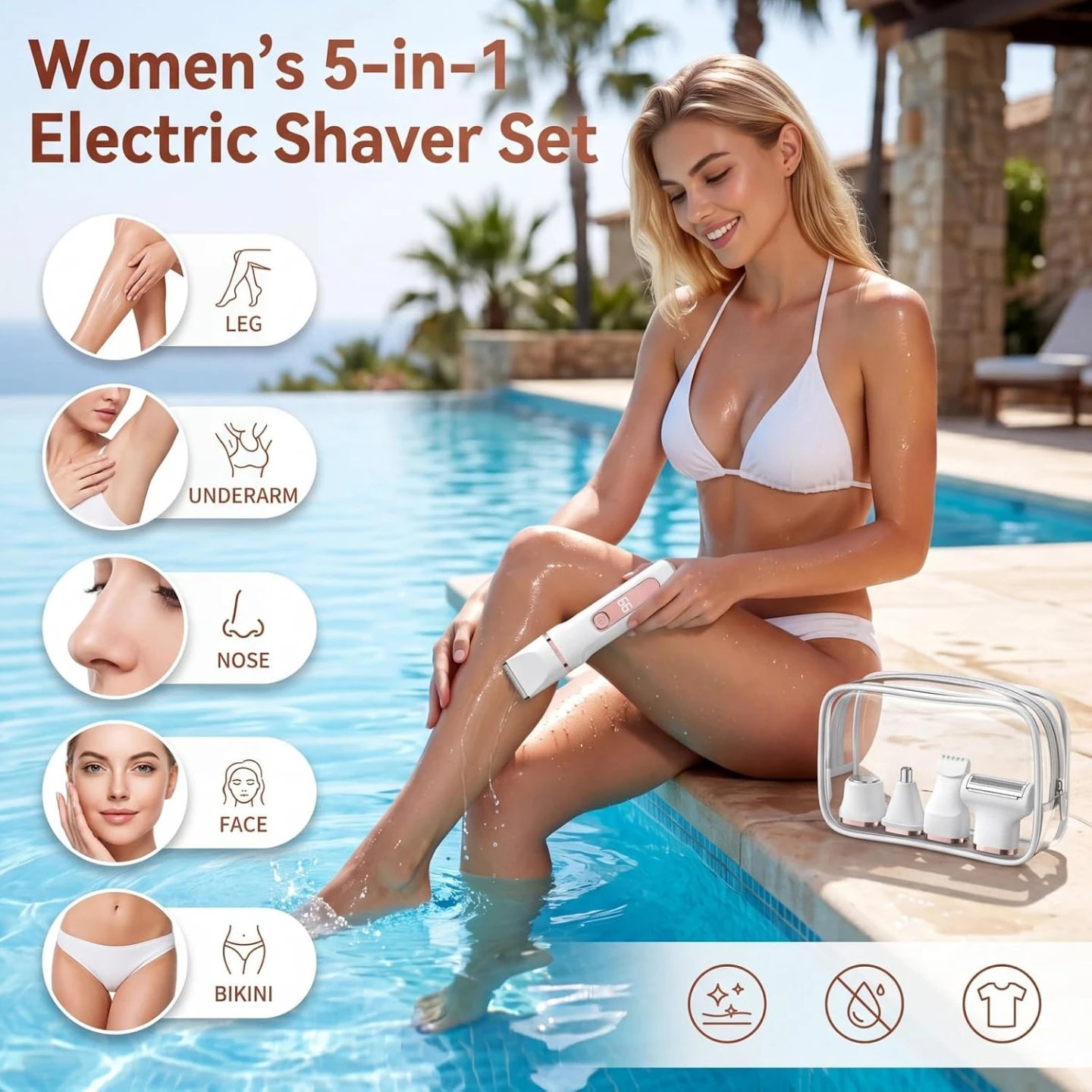 NEW Electric Bikini Trimmer for Women - photo 5