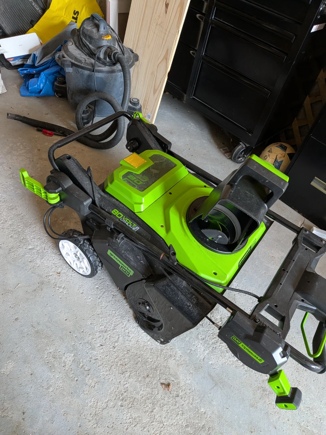 Greenworks Pro Snow Blower - photo 4