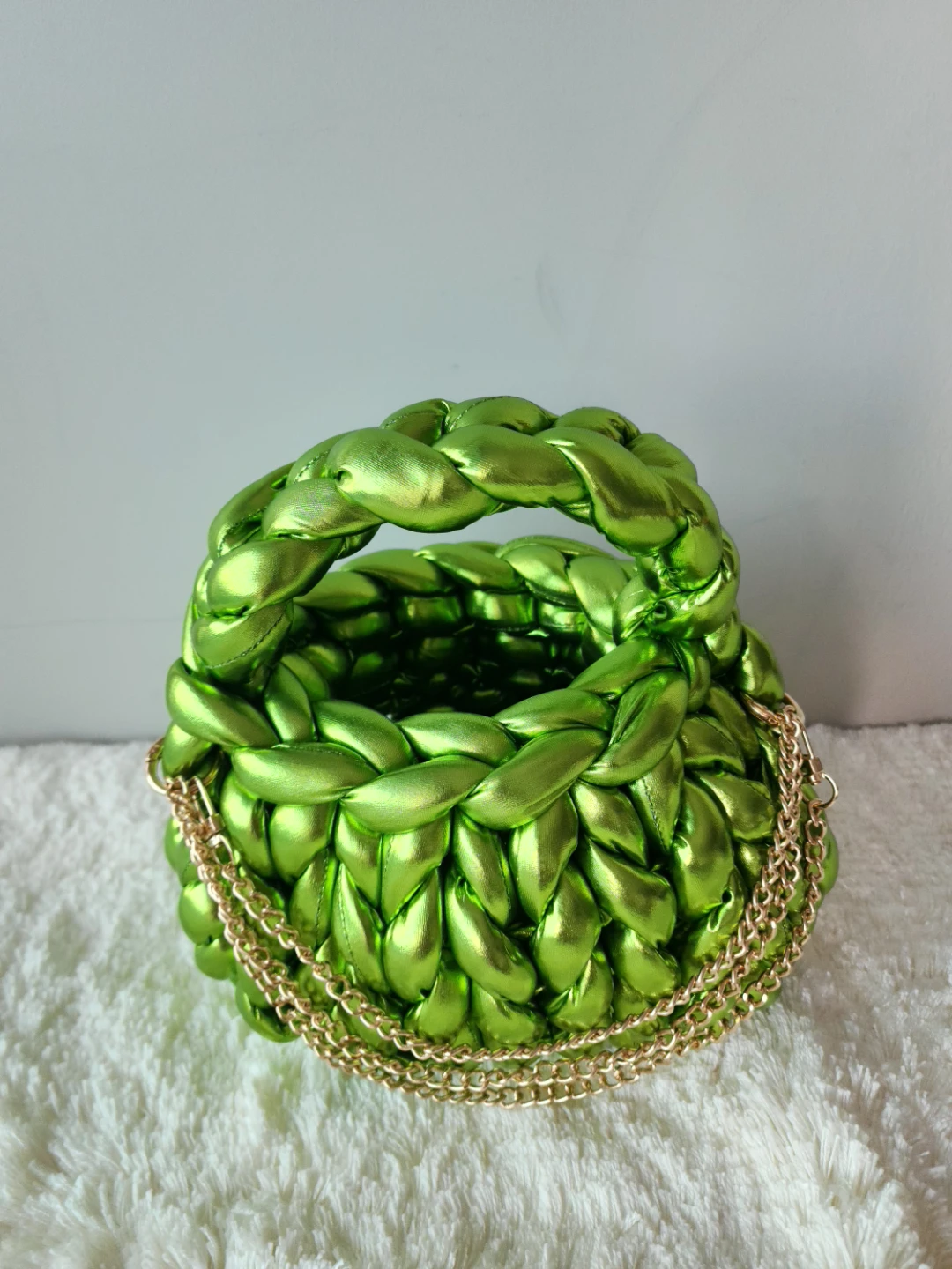 Metallic Crochet Bag - photo 2