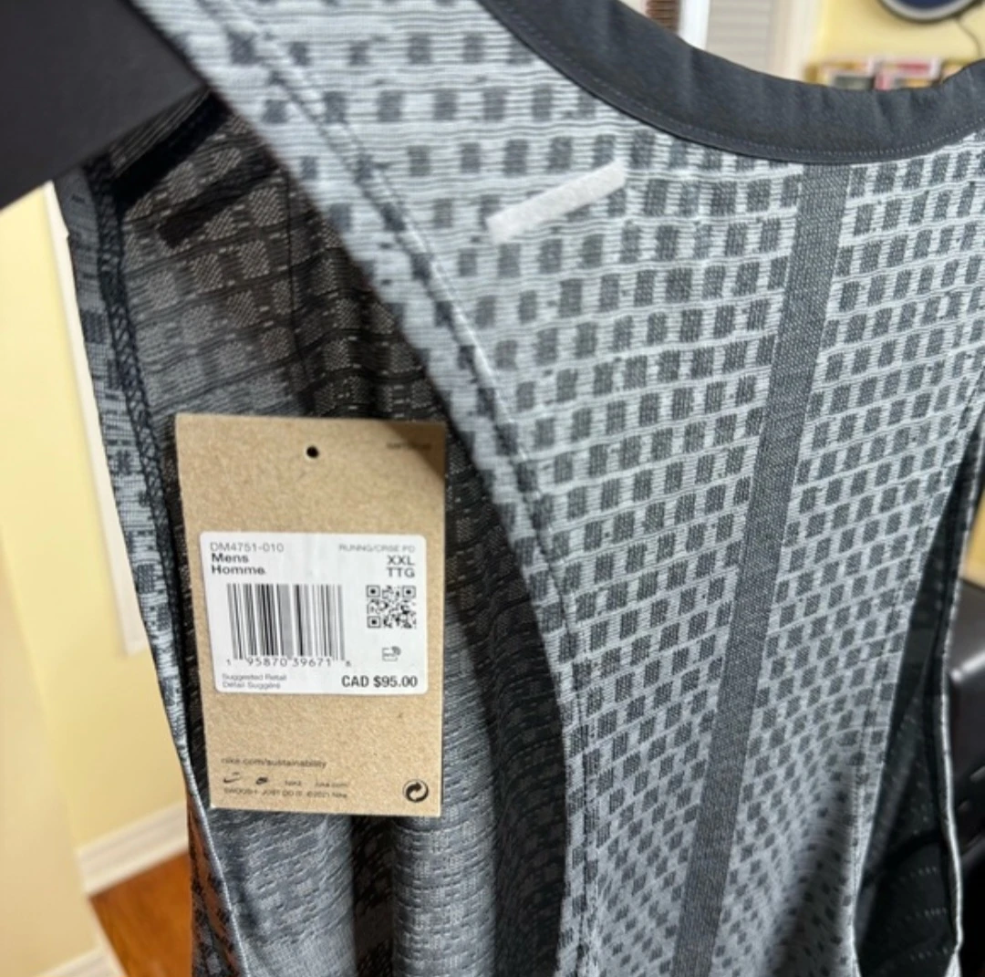 NWT Men's Dri-FIT ADV TechKnit Ultra Running Tank. XXL/2XL. - photo 2