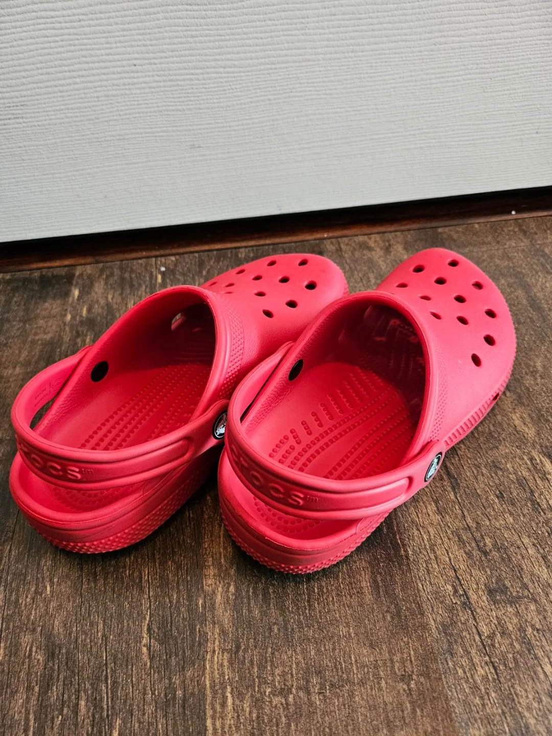 Kids Red Crocs Clogs Size J3