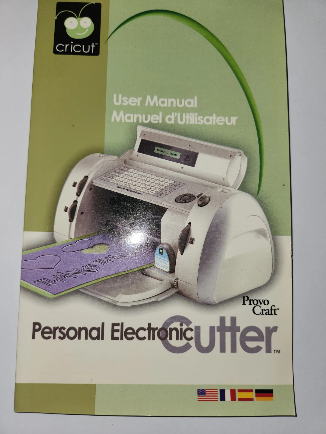 Cricut Provo Craft Personal Electronic Cutter