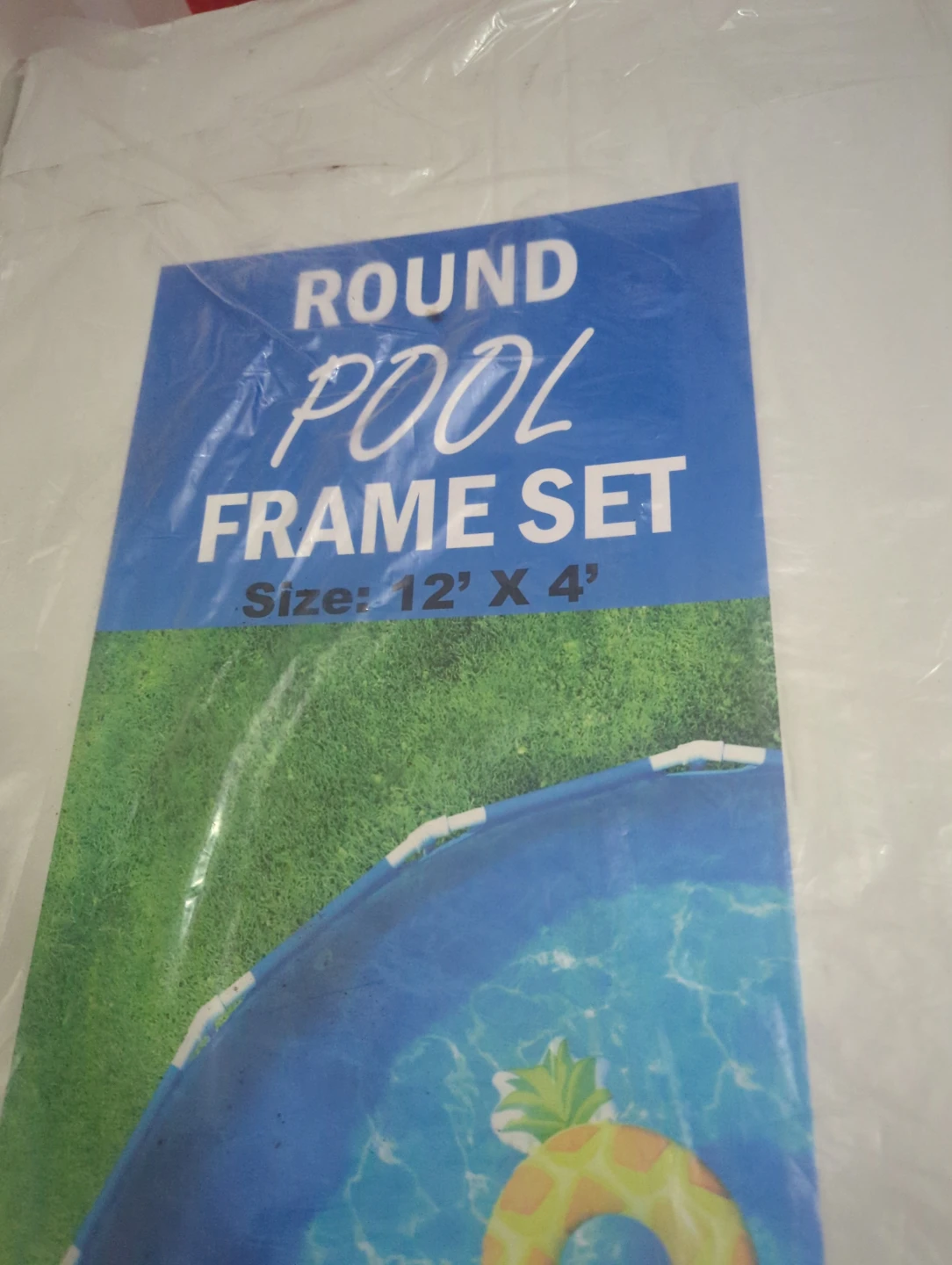 Round Pool Frame Set 12' X 4'