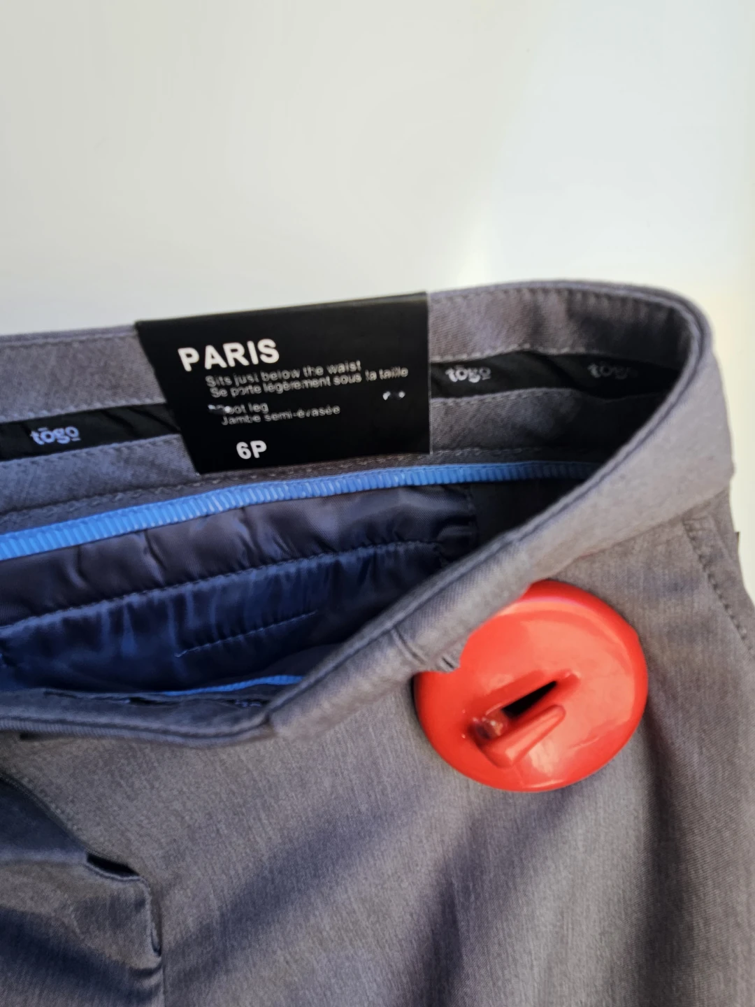 Togo Paris Pants Grey Size 6P - photo 2