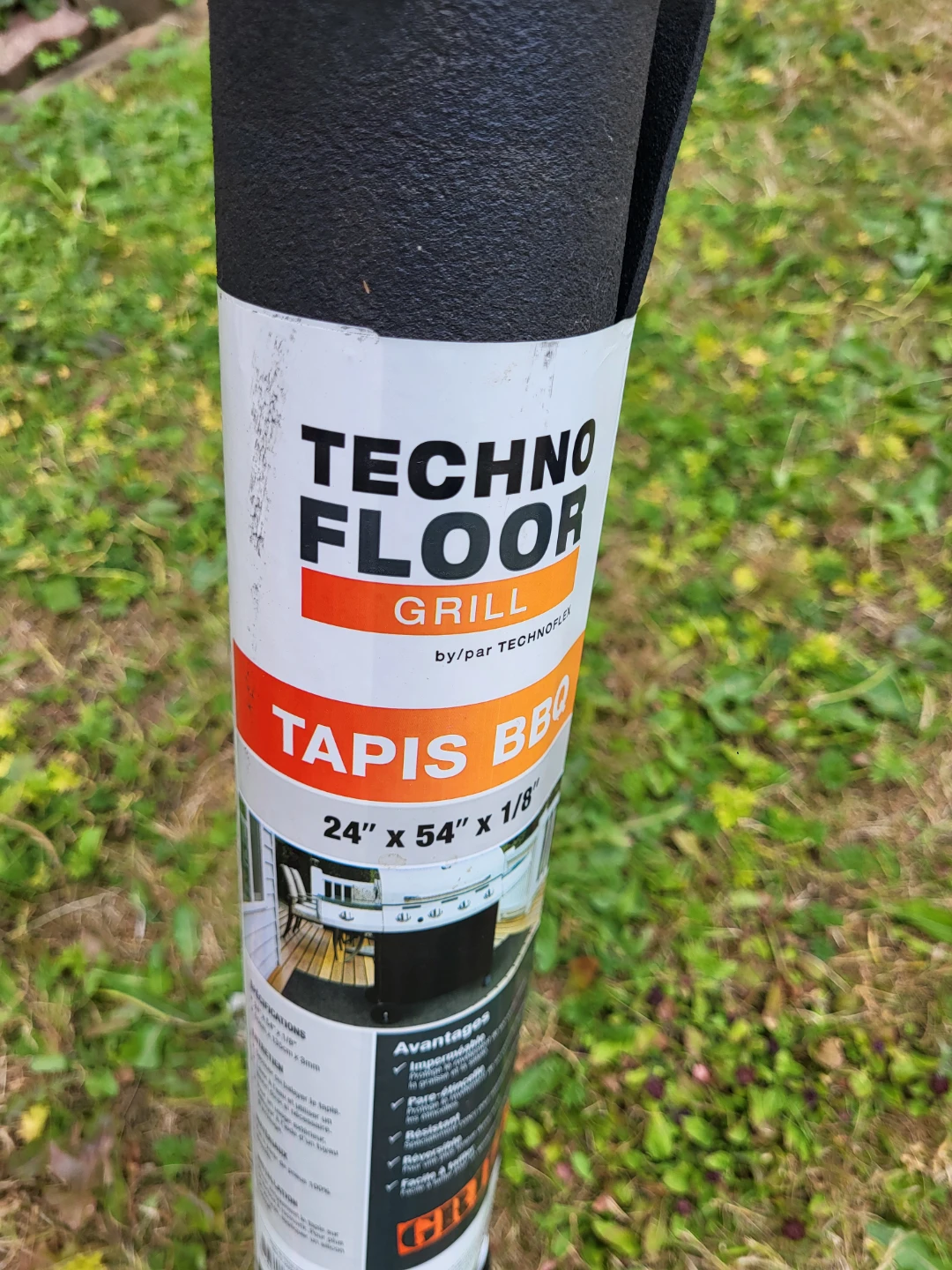 Techno Floor BBQ Grill Mat 24" x 54" x 1/8" - photo 2