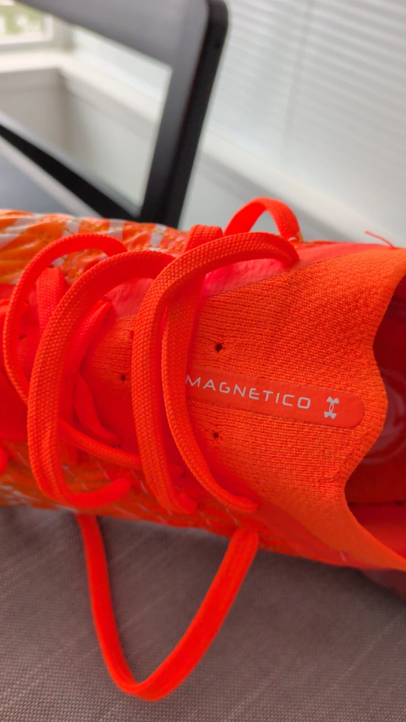 Under Armour Magnetico FG Soccer Cleats - Orange, Size 8.5