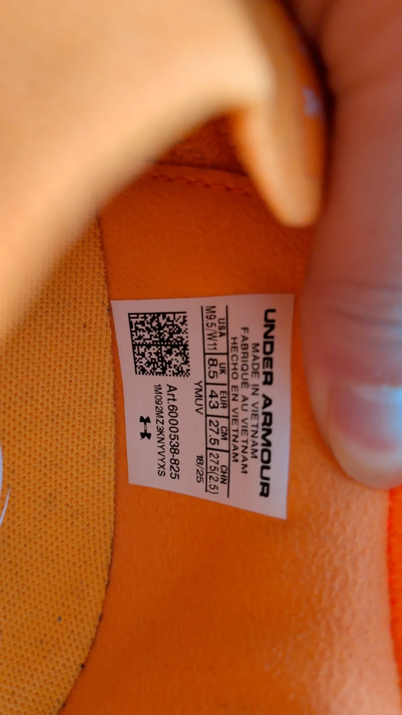Under Armour Magnetico FG Soccer Cleats - Orange, Size 8.5 - photo 2
