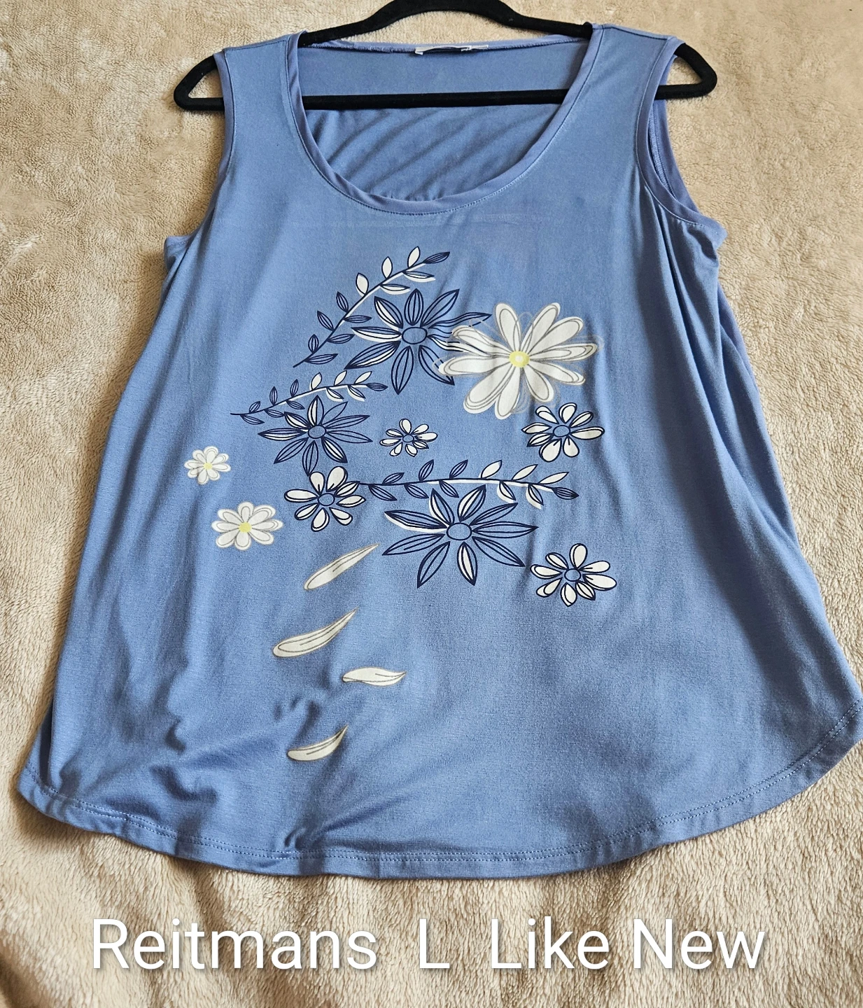 Women's Reitmans Tank Blouse Size L
