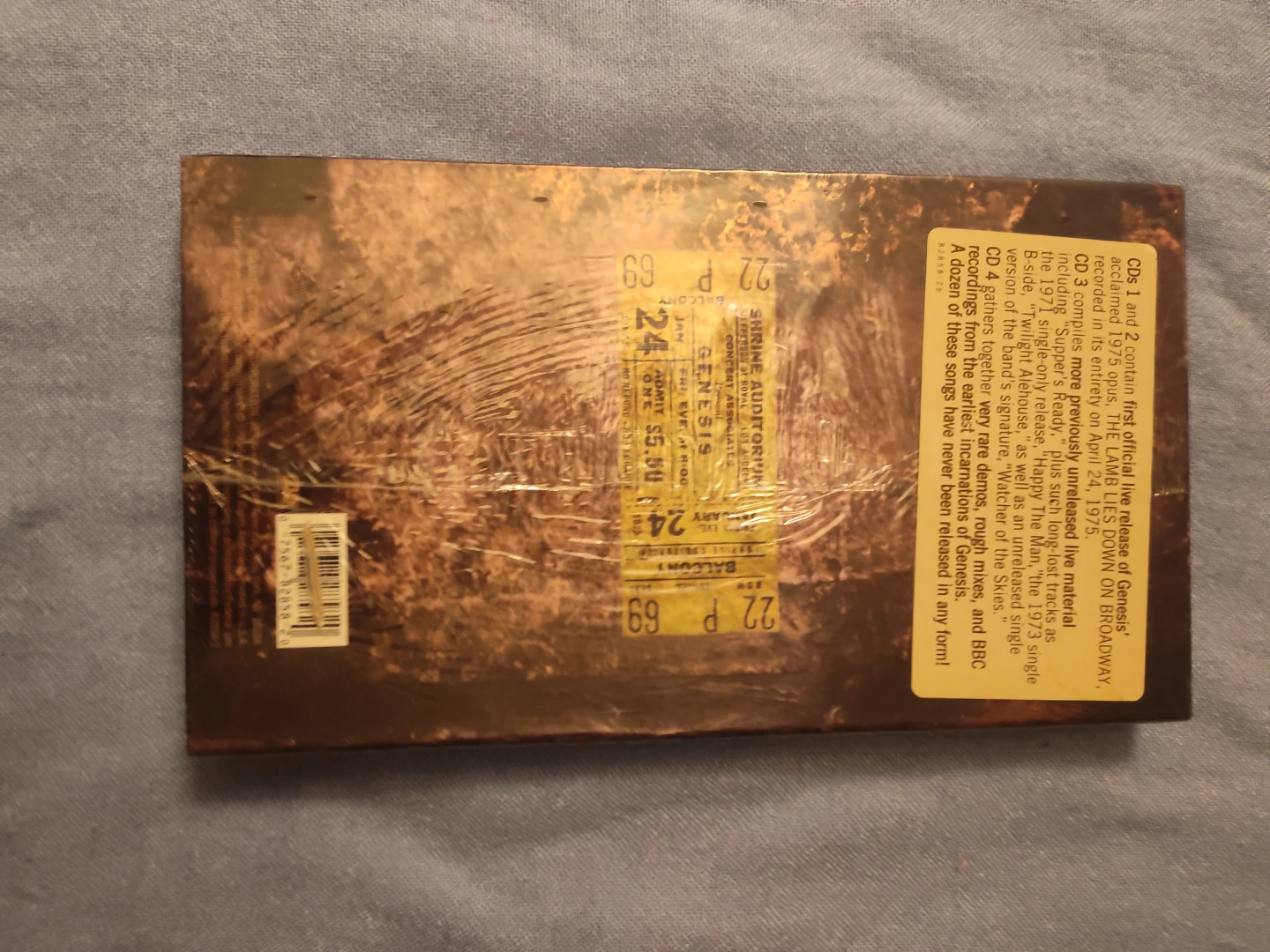 Genesis Archive 1967-1975 4-CD Box Set - photo 2