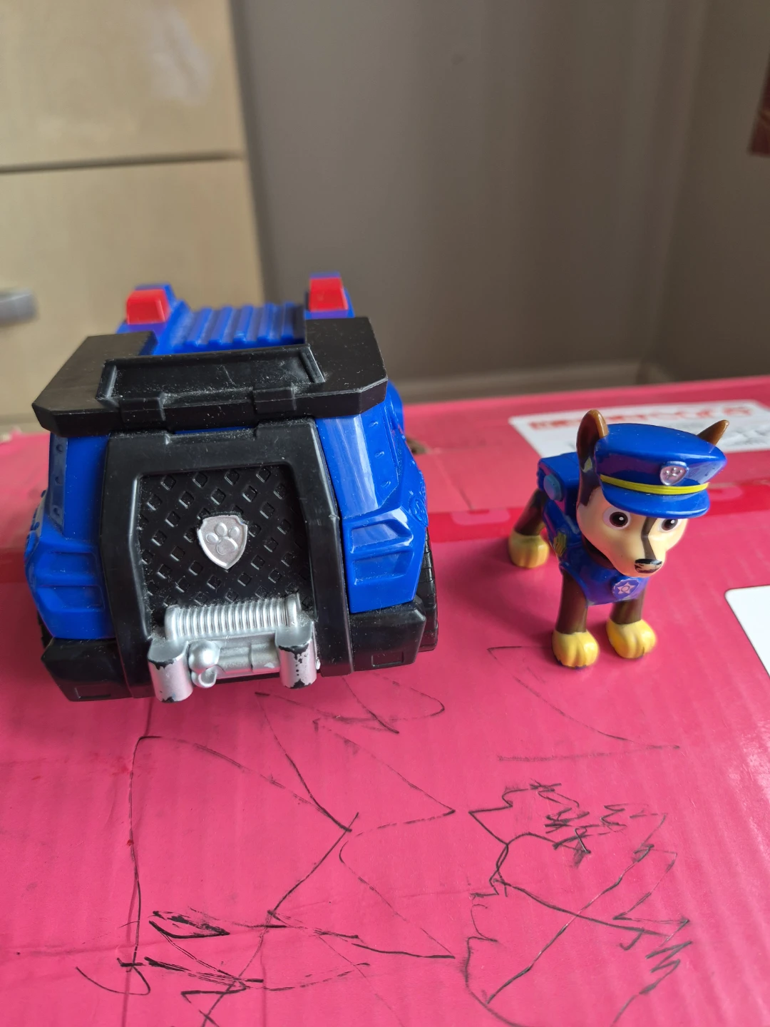 Paw Patrol Chase's Cruiser Vehicle with Figure