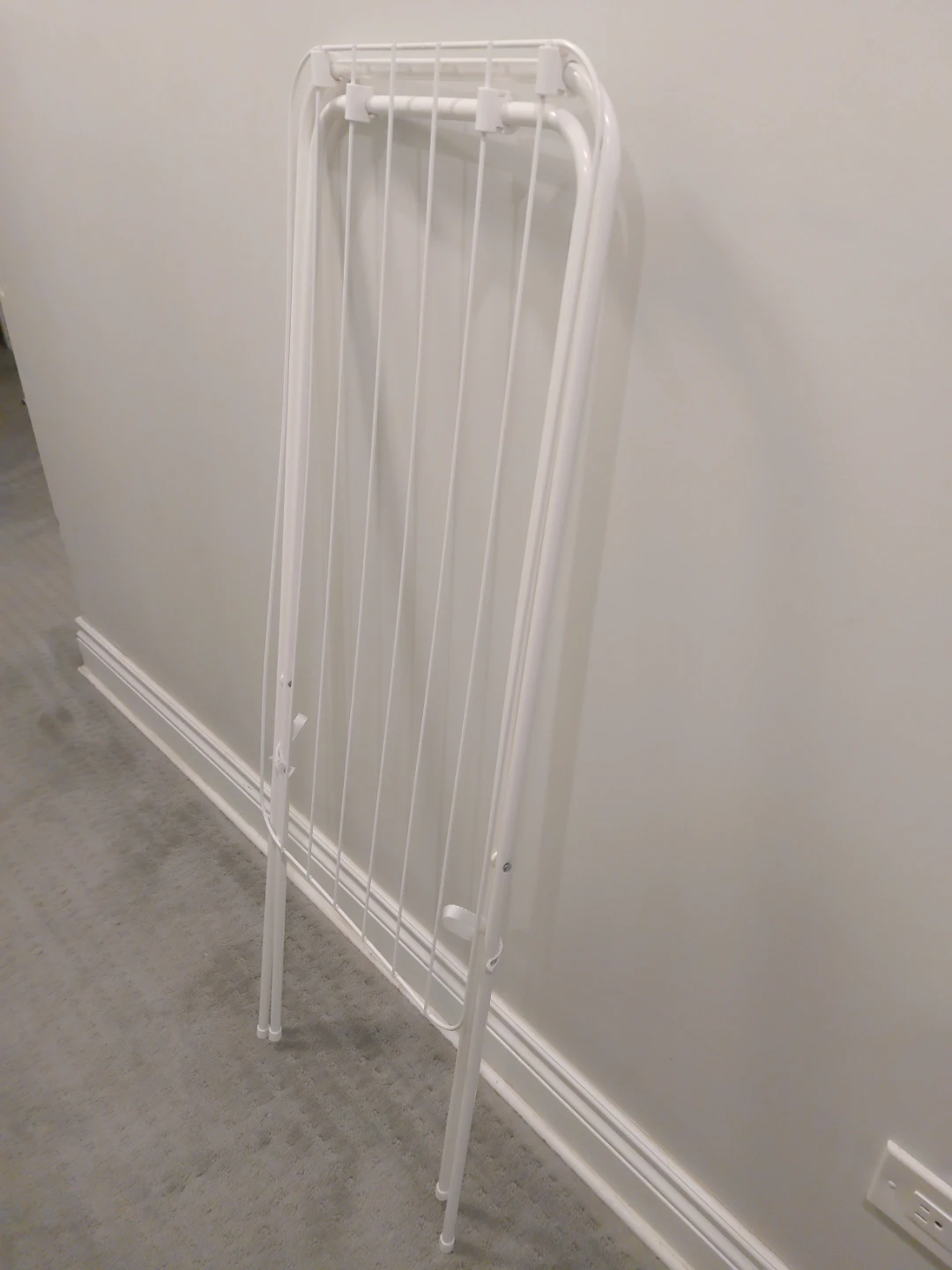 White Folding Drying Rack - photo 2