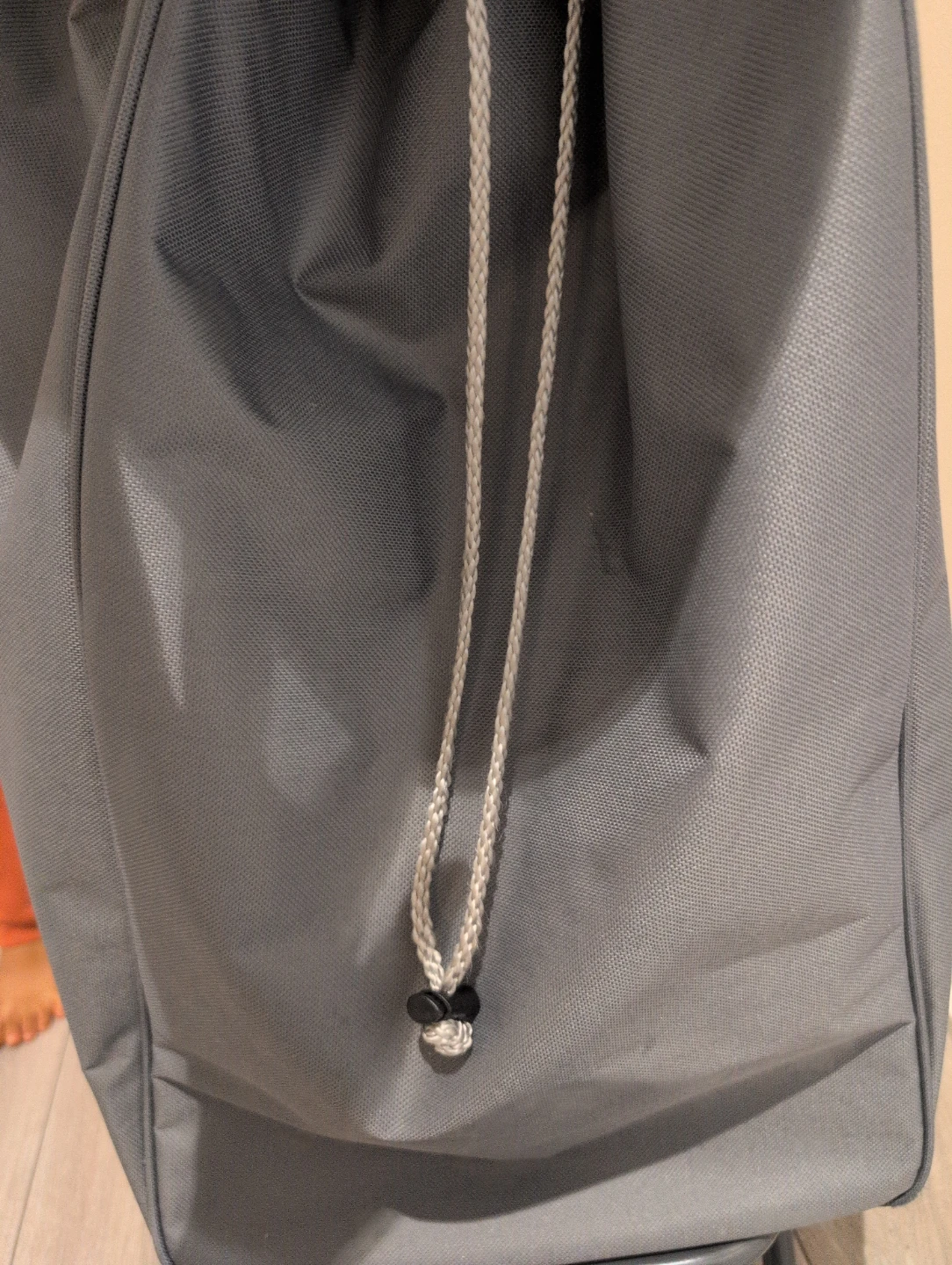 Grey Rolling Shopping Cart Bag - photo 3