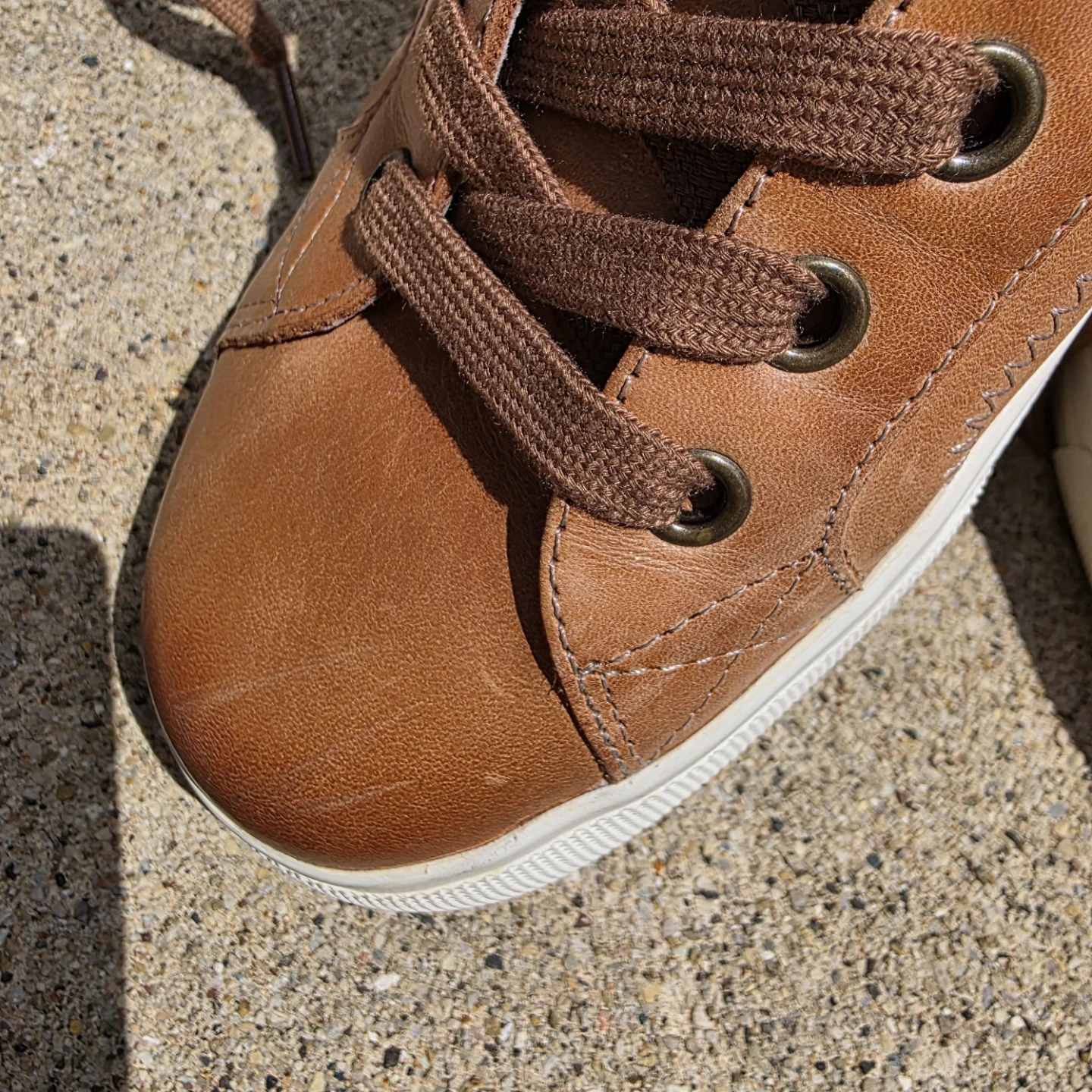 Taos Women's Leather Brown Sneakers Size 8 - photo 5