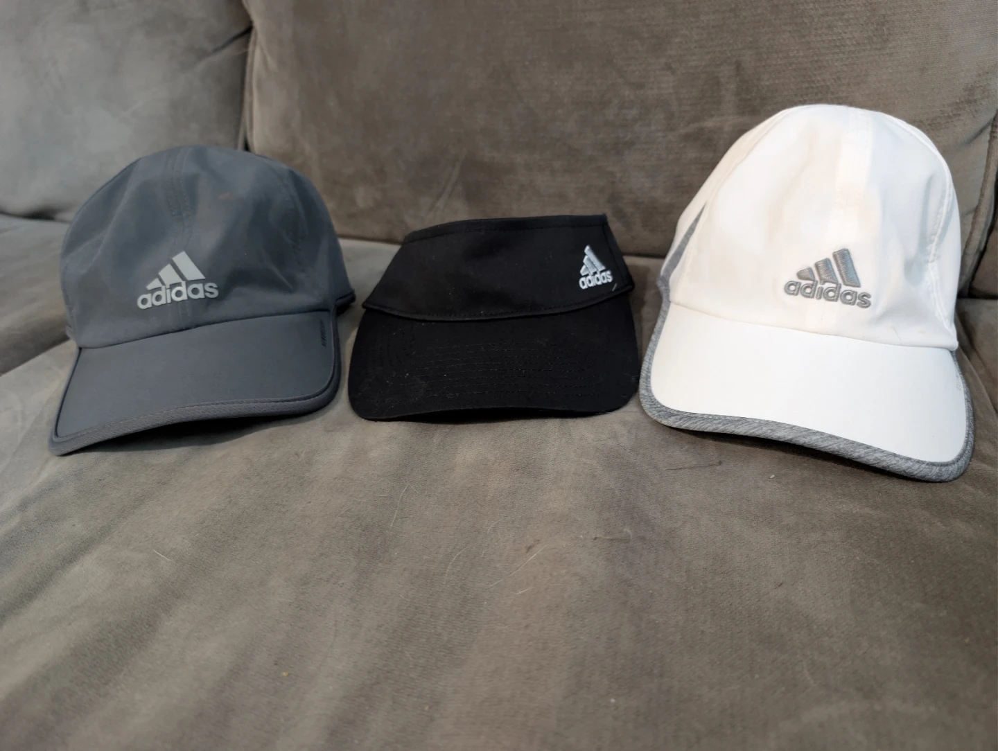 3 adidas hats