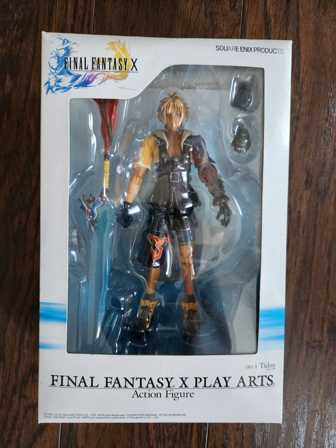 Final Fantasy X Play Arts Tidus Action Figure