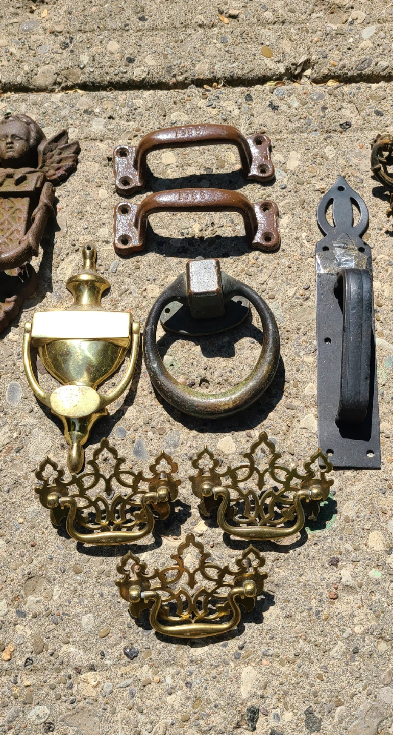 Antique & Vintage Door Knockers, Drawer Pulls, Gate Handles - photo 2