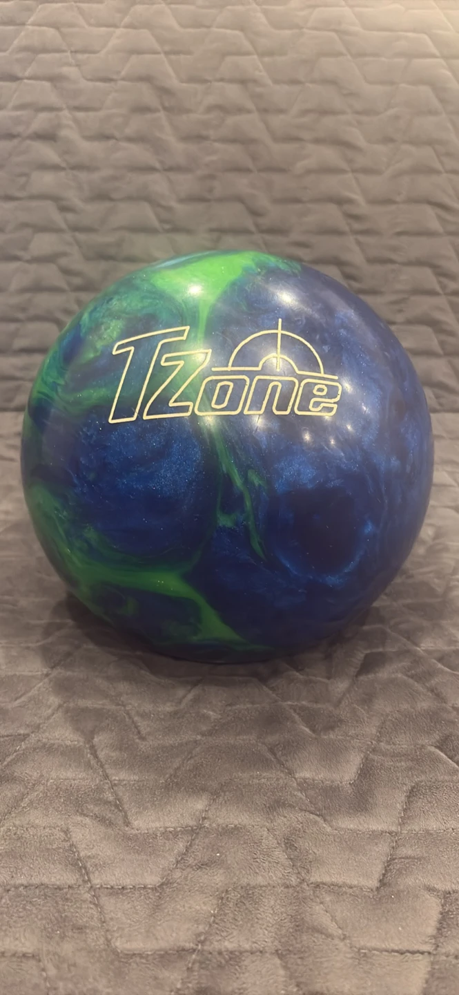 Brunswick T-Zone Bowling Ball in Ocean Reef color