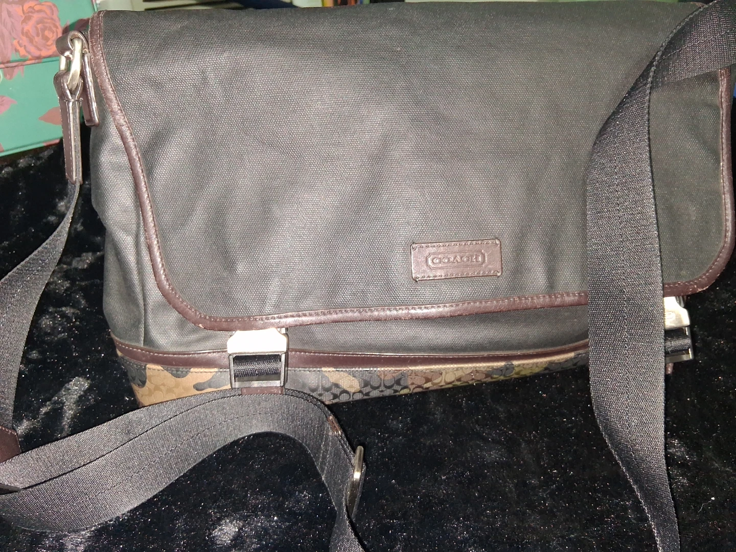 Coach Messenger Bag - Camouflage Accents - photo 3