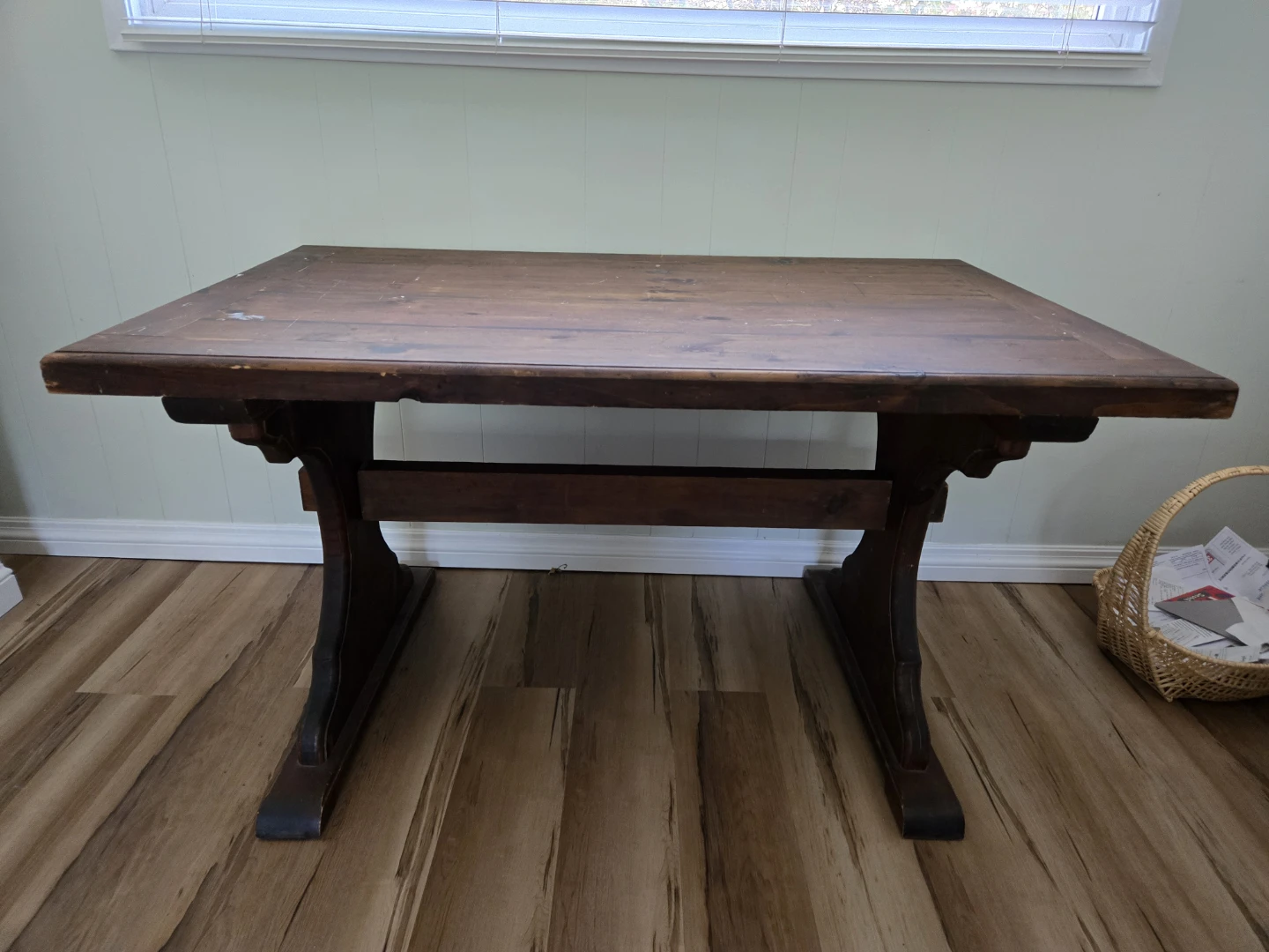 Solid walnut Dining Table