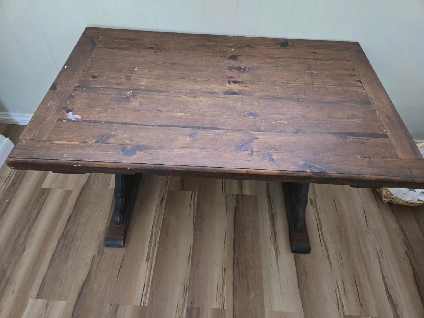Solid walnut Dining Table - photo 2