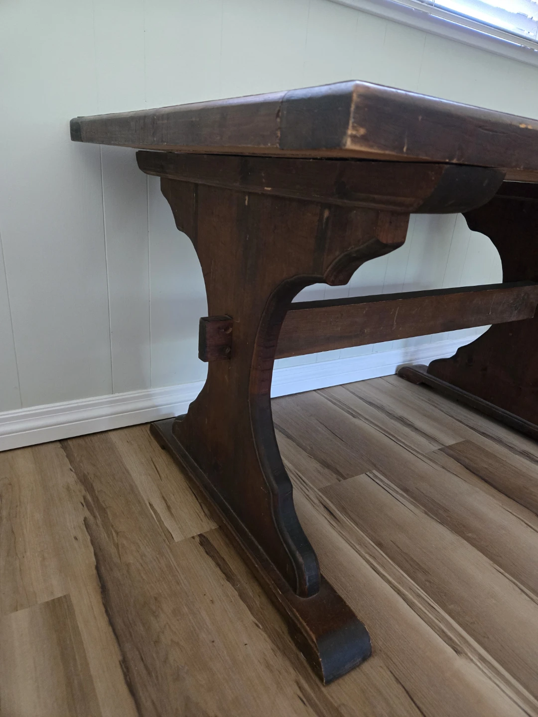 Solid walnut Dining Table - photo 3