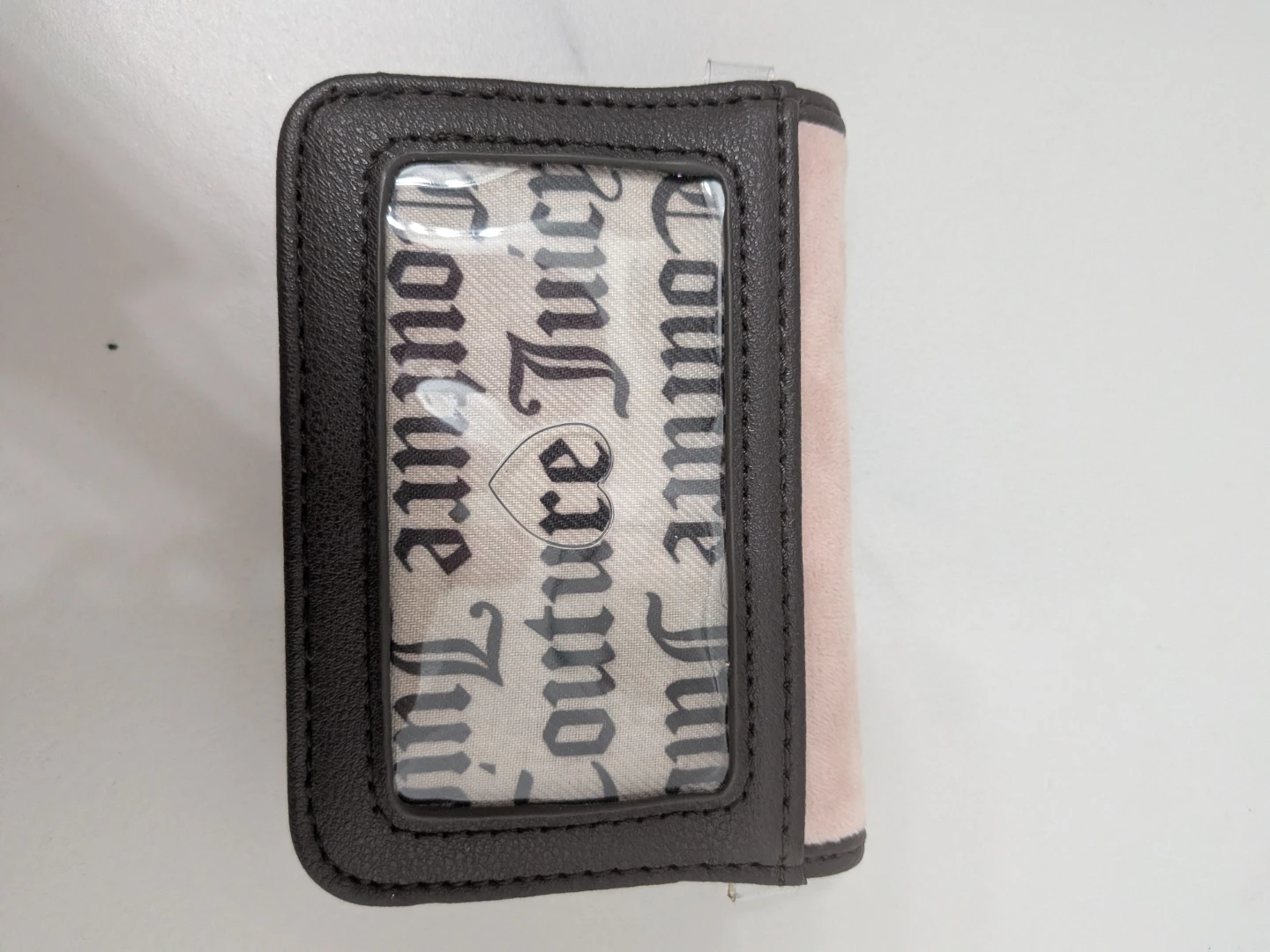 Juicy Couture Women's Pink Velour Wallet - photo 2