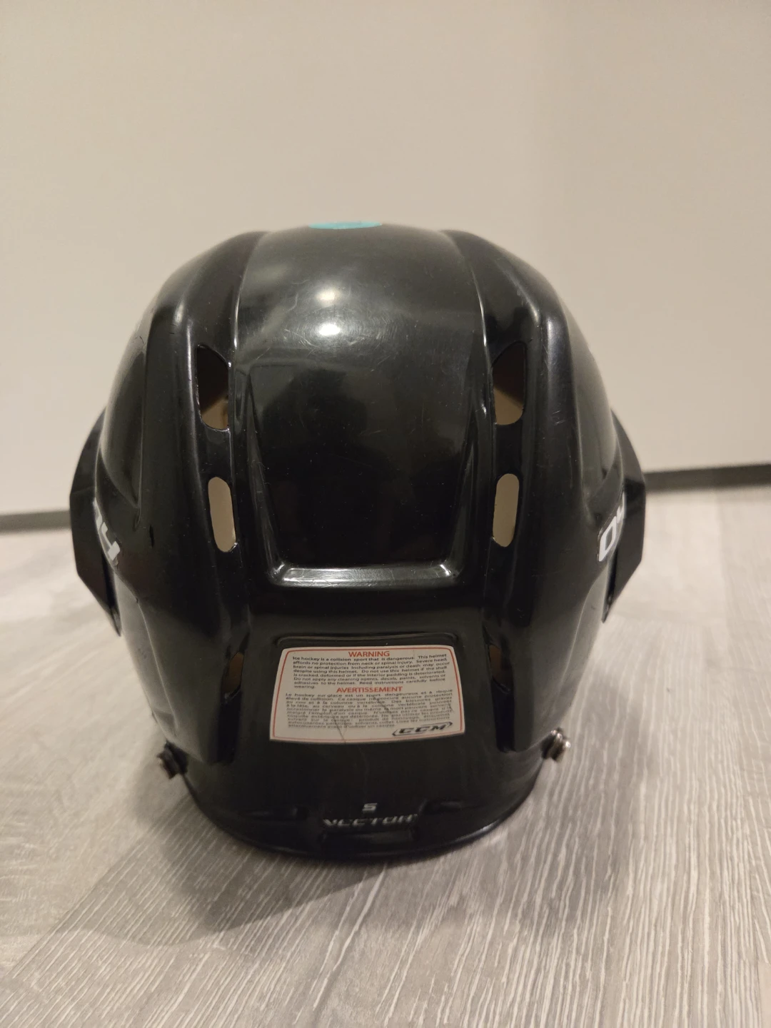 CCM Hockey Helmet with Cage - Size S - photo 3