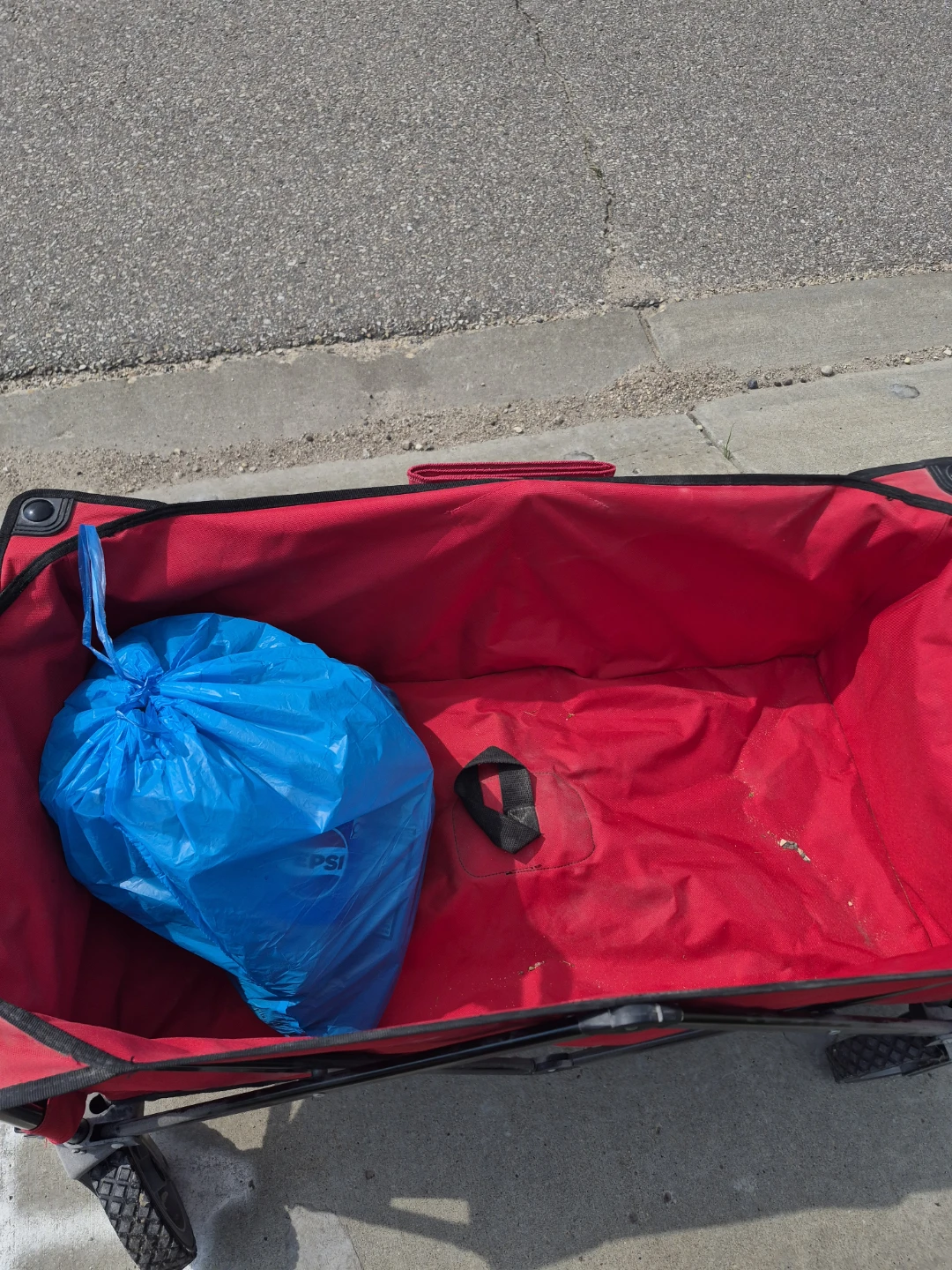 Red Folding Wagon